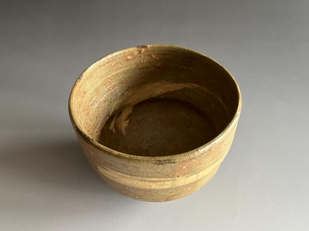 11代　長岡空権　楽山焼　茶碗　而妙斎書付　銘：松風　茶道具　表千家