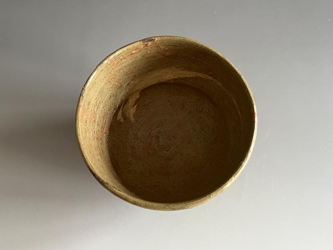 11代　長岡空権　楽山焼　茶碗　而妙斎書付　銘：松風　茶道具　表千家