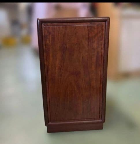 螺鈿家具 螺鈿細工 唐木 花梨 引き出し 6段 チェスト 無垢材　ラデン細工