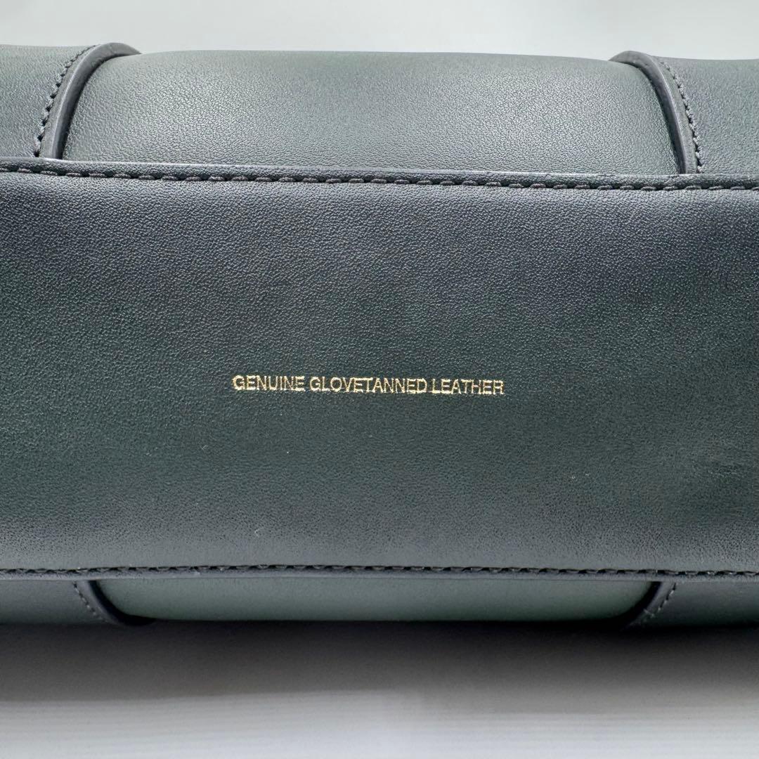 現行/未使用級✨ コーチ ゴッサム ポートフォリオ ビジネス A4 レザー 緑