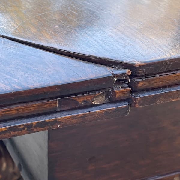 イギリスアンティーク　ドローリーフテーブル　ブルボーズレッグ　伸縮ダイニング