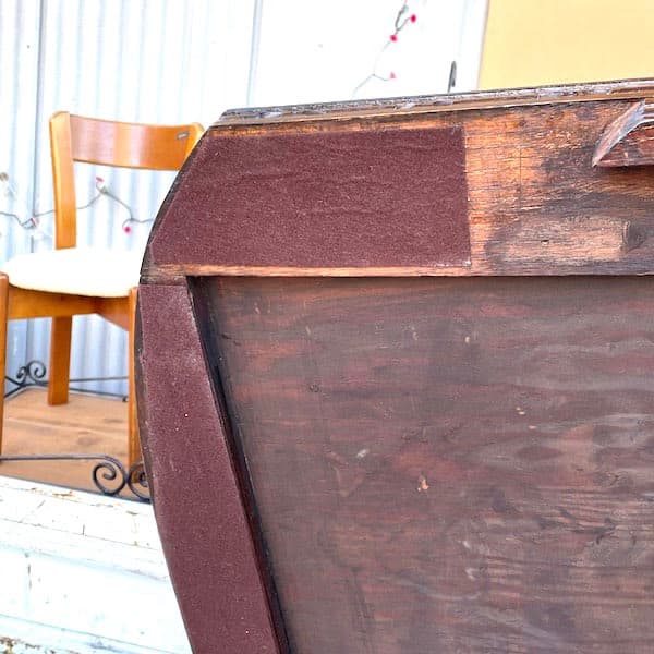 イギリスアンティーク　ドローリーフテーブル　ブルボーズレッグ　伸縮ダイニング