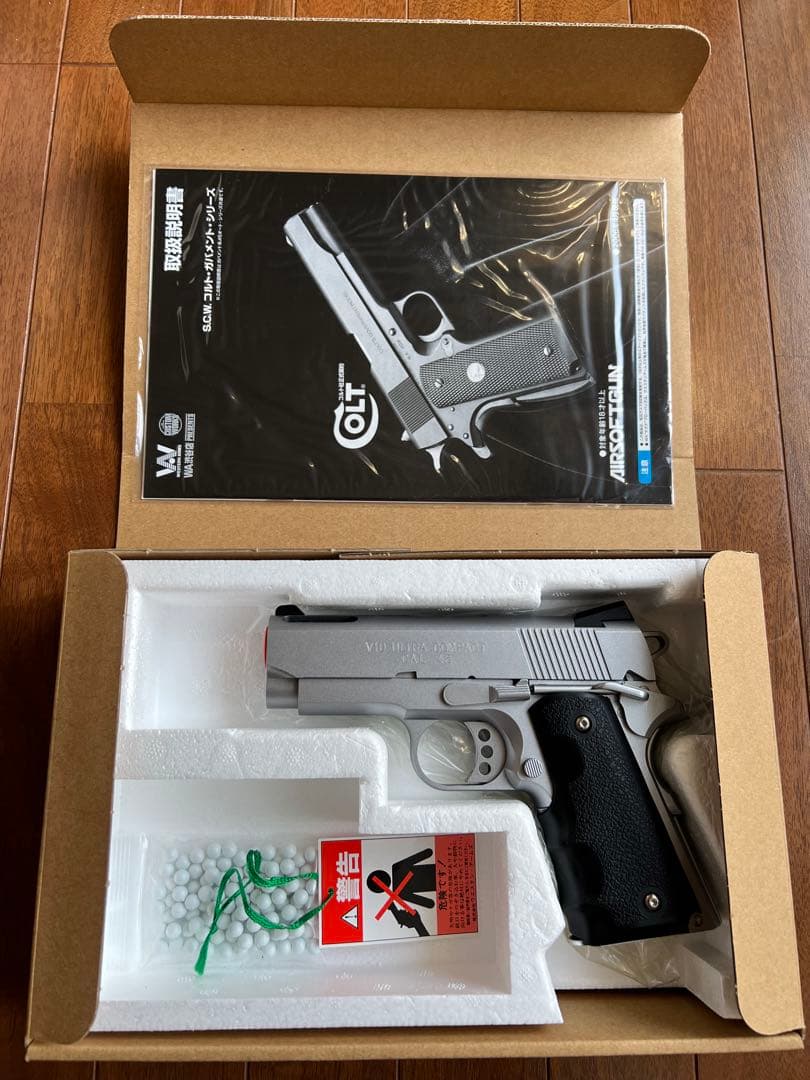 ウエスタンアームズ WA V10ウルトラコンパクト オールシルバー