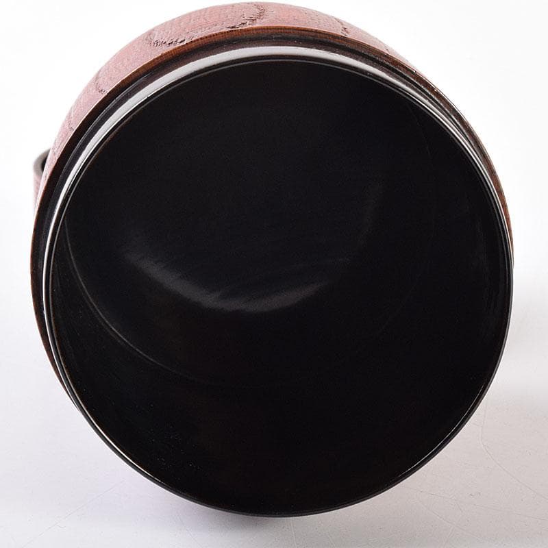 茶道具　輪島塗　久世宗春作　千筋涌茶入　棗　共箱　V　6886