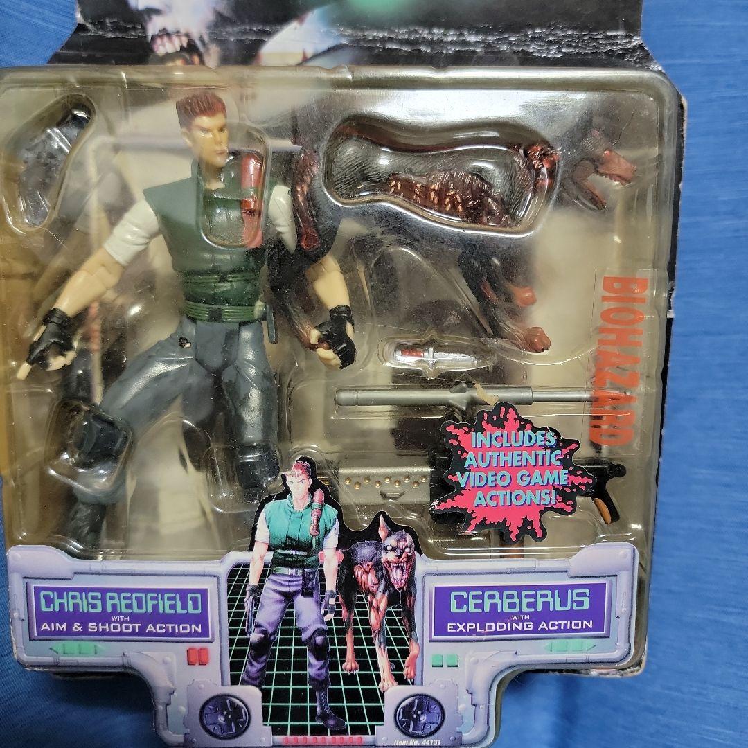 【未開封】バイオハザード クリスレッド/ケルベロスフィギュア トイビズ製品