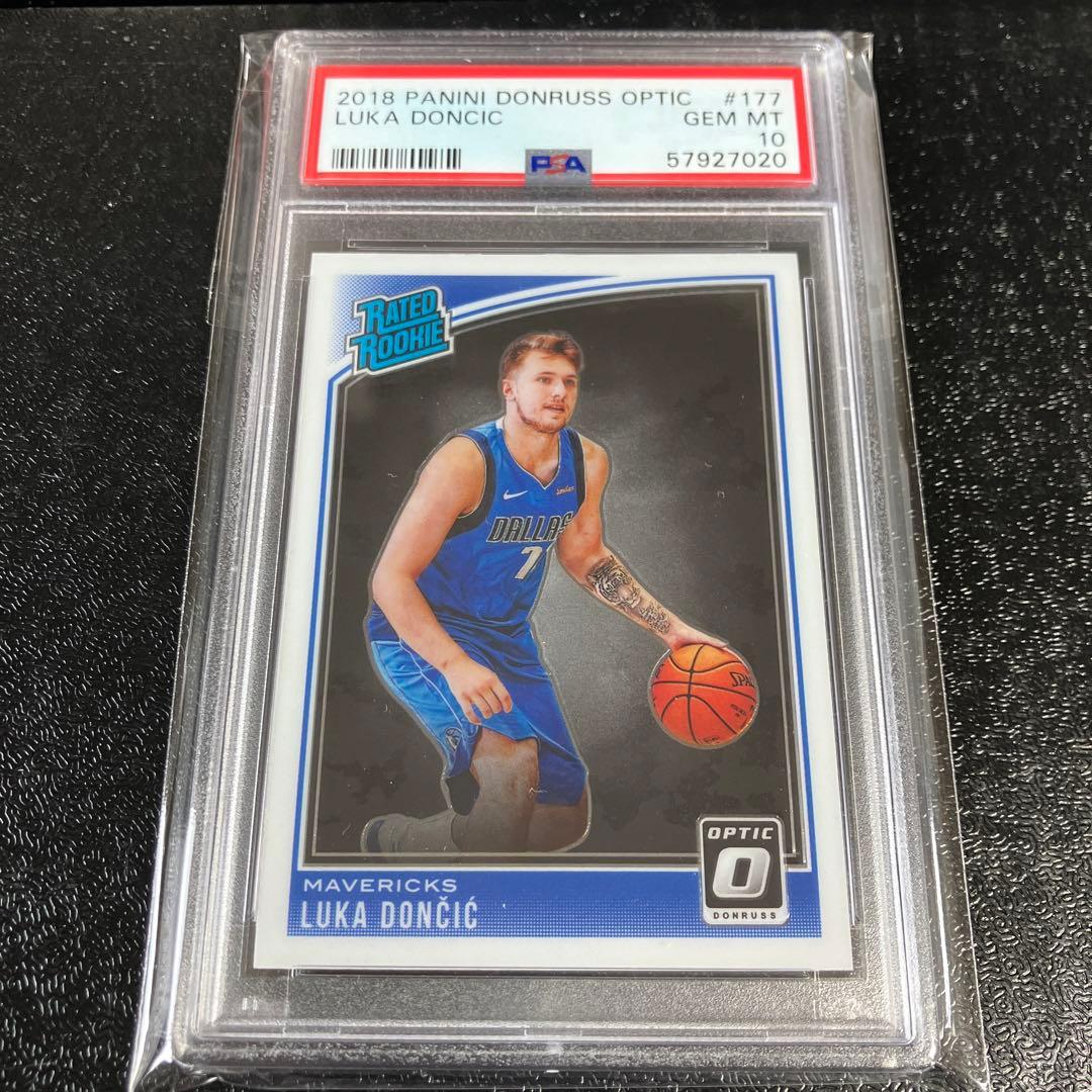 NBA カード Donruss Optic Luka Doncic PSA10