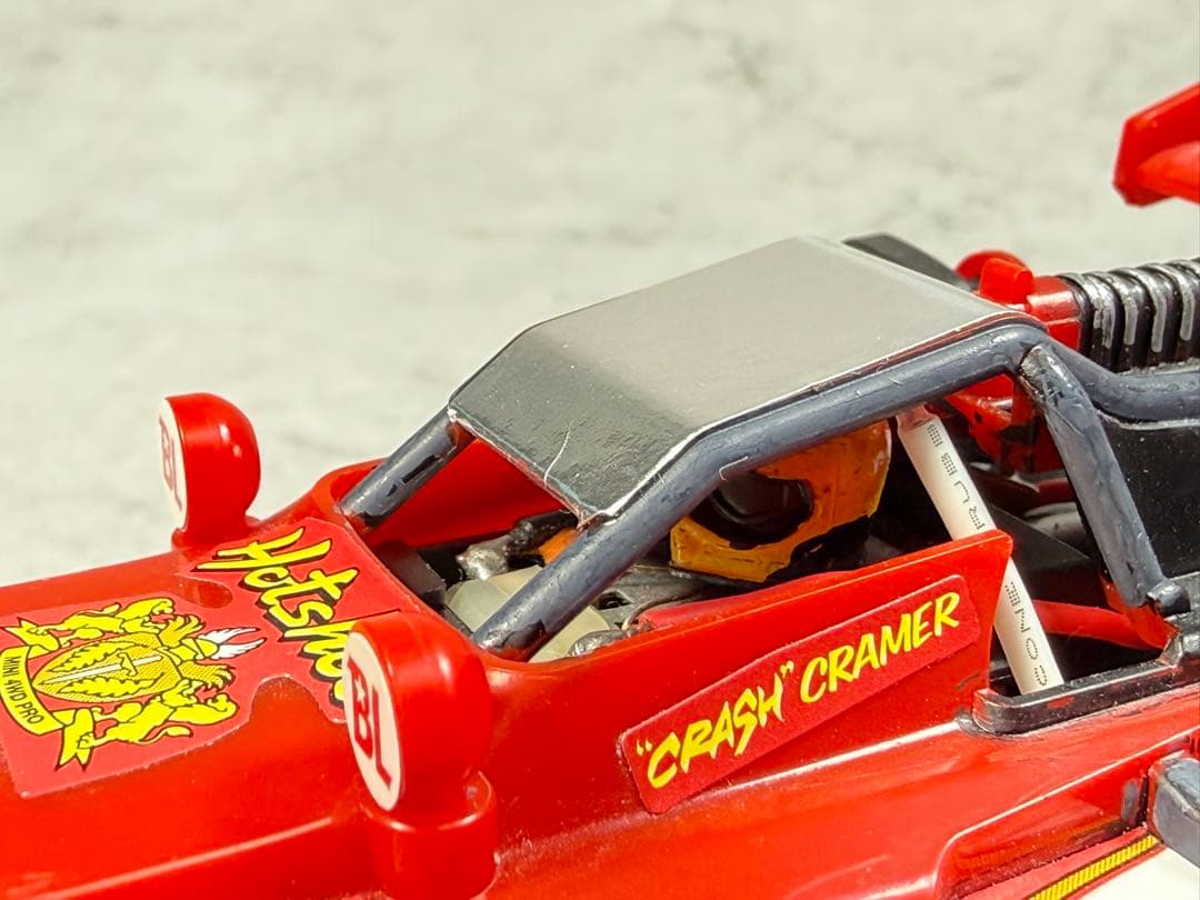 京商 ミニッツバギー MB-010 改造ミニ四駆ホットショットボディ付き