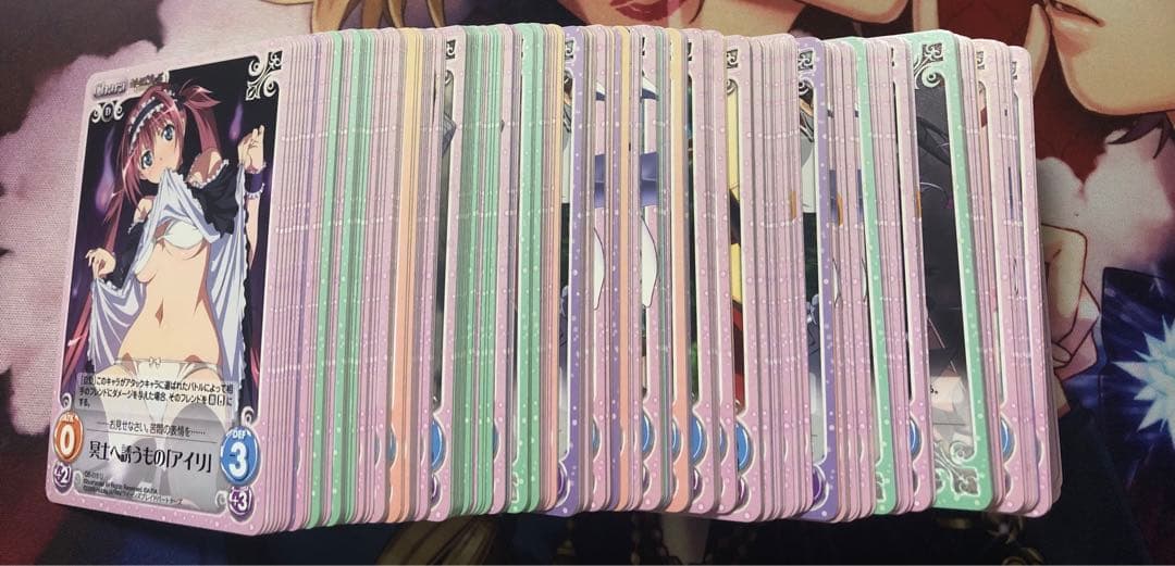 chaostcg クイーンズブレイド まとめ売り 200枚+少し