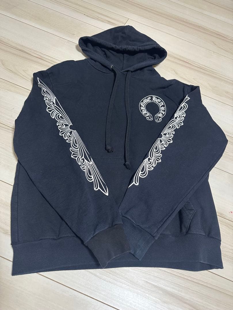 CHROME HEARTS ブラック パーカー