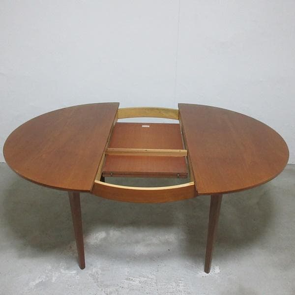 イギリス ビンテージ 家具 ダイニングテーブル ラウンド型 英国 6125e