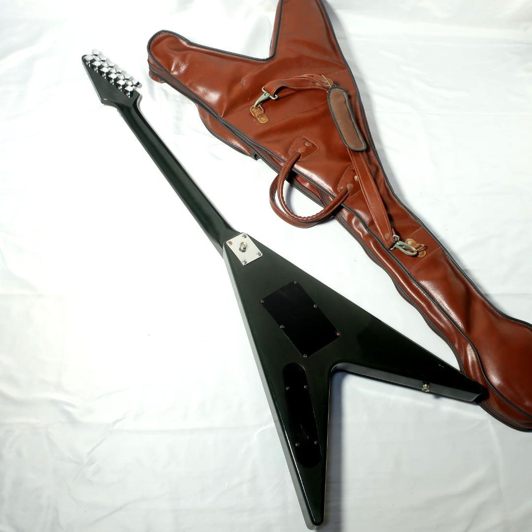 YAMAHA VX-2 フライングV エレキギター ケース＆ストラップ付き