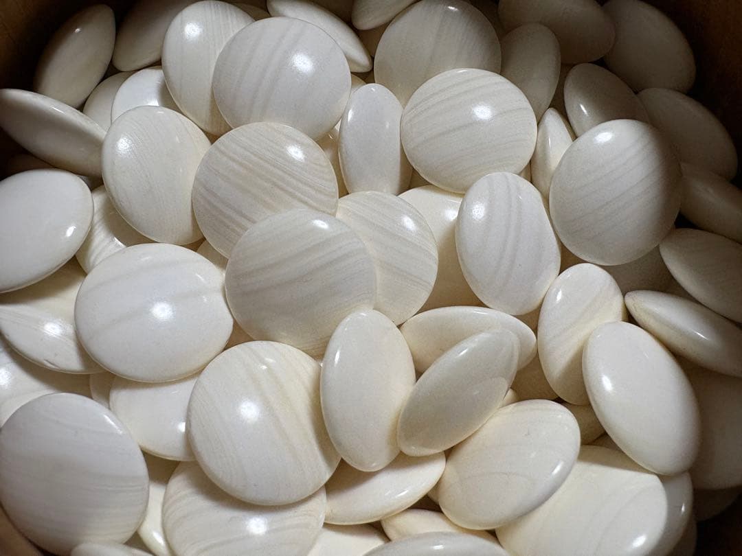 【囲碁】日向特産蛤碁石（日本産）