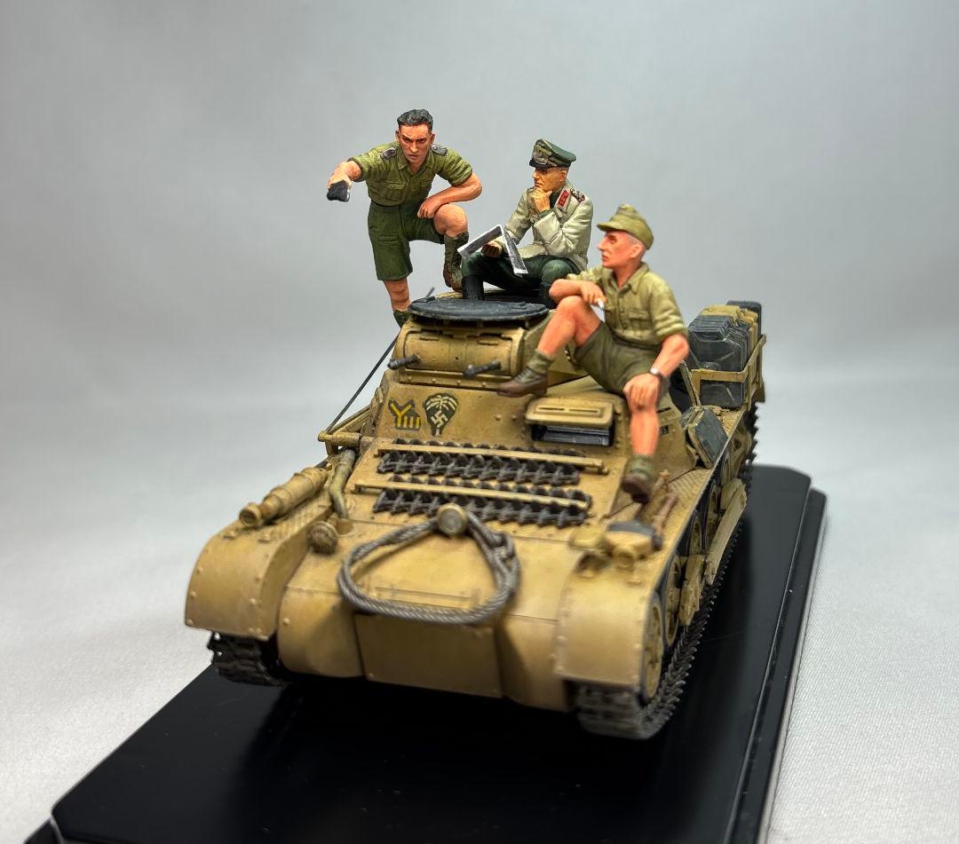 【完成品】ズベズダ 1/35 ドイツ Ⅰ号戦車 B型 フィギュア3体セット