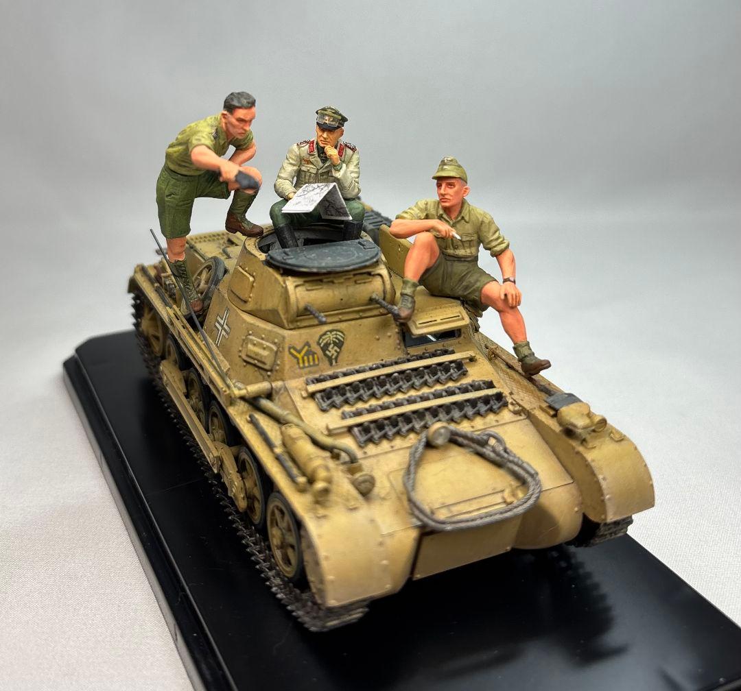 【完成品】ズベズダ 1/35 ドイツ Ⅰ号戦車 B型 フィギュア3体セット