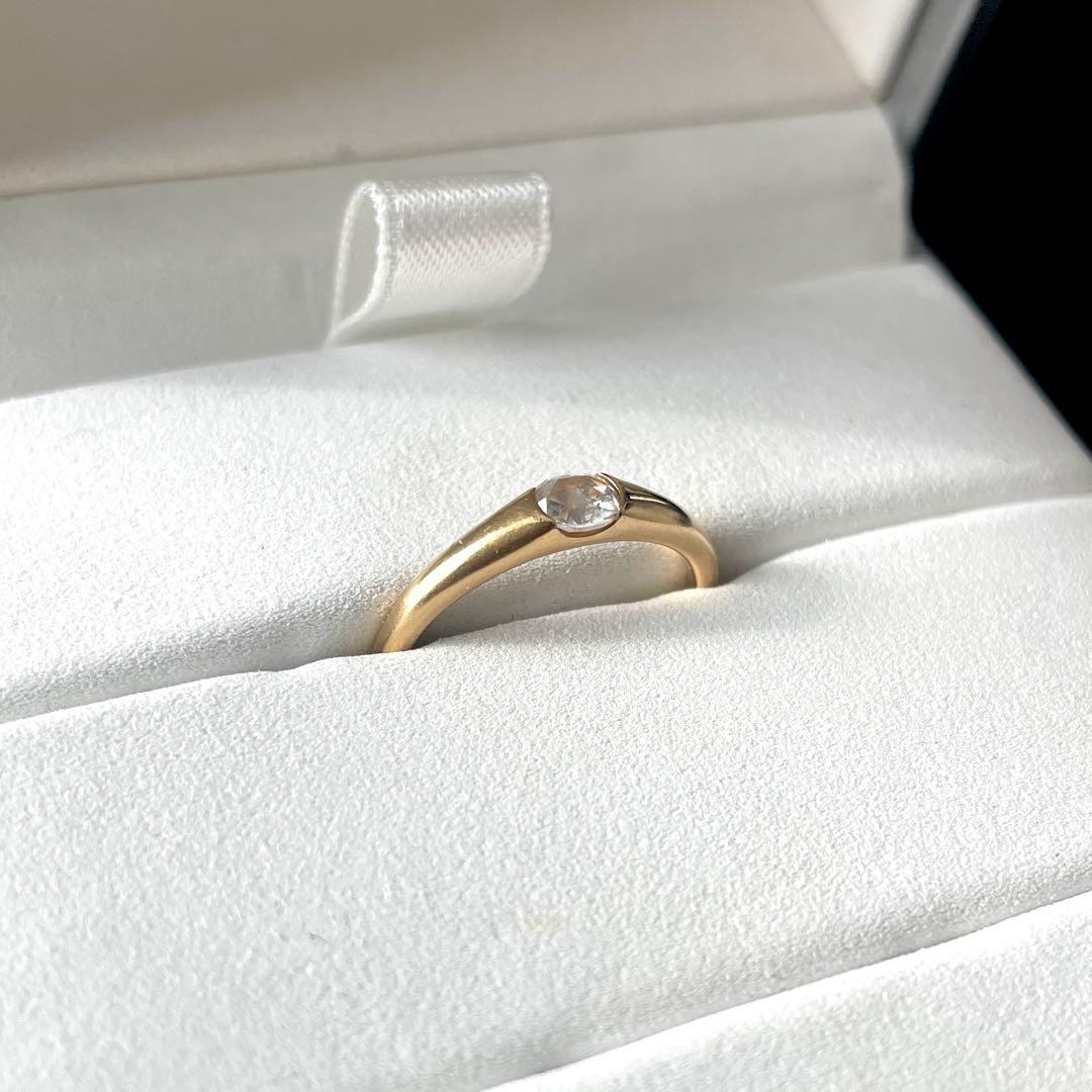 オレフィーチェ　オリビアリング　K18 イエローゴールド ダイヤモンドリング