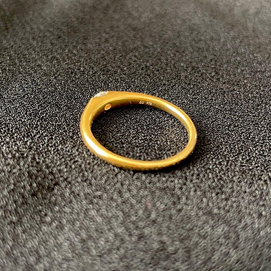 オレフィーチェ　オリビアリング　K18 イエローゴールド ダイヤモンドリング