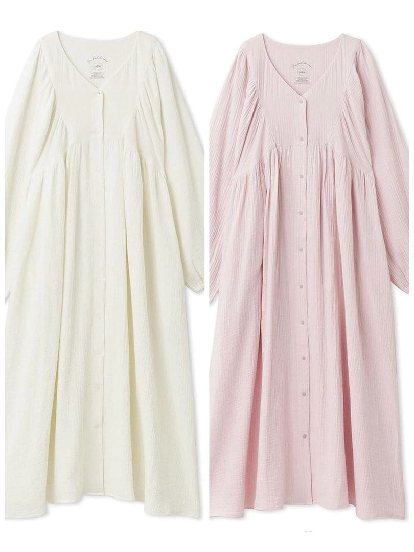 ジェラート ピケ　　マタニティガーゼワンピース