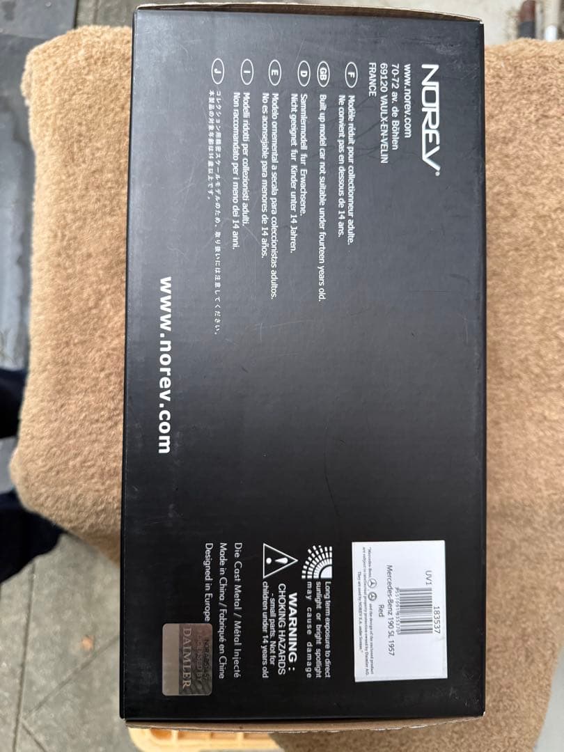 新品美品希少　ノレブMercedes-Benz 190 SL( 1957)Red