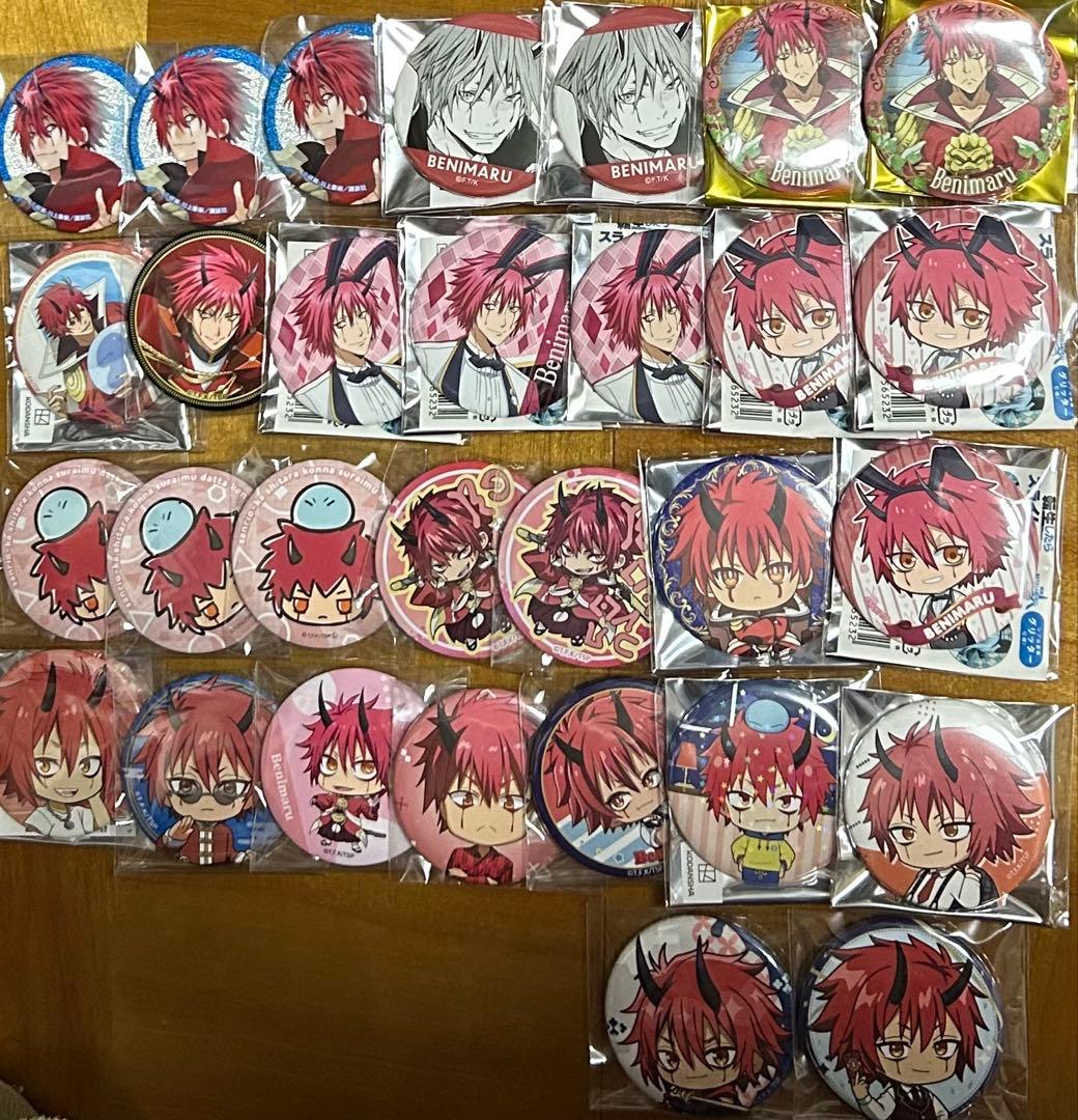 転スラ ベニマル 缶バッジ まとめ売り 転生したらスライムだった件 30点