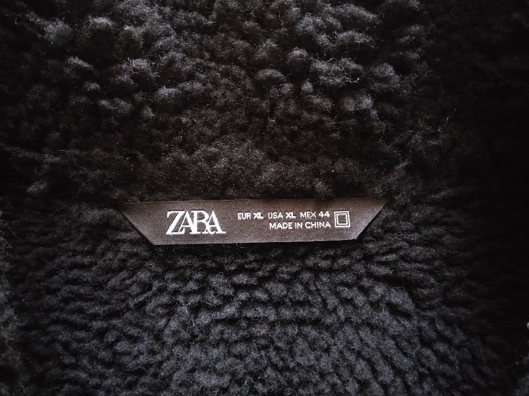 【新品!!】ZARA DoubleFace Jacket 黒 XL