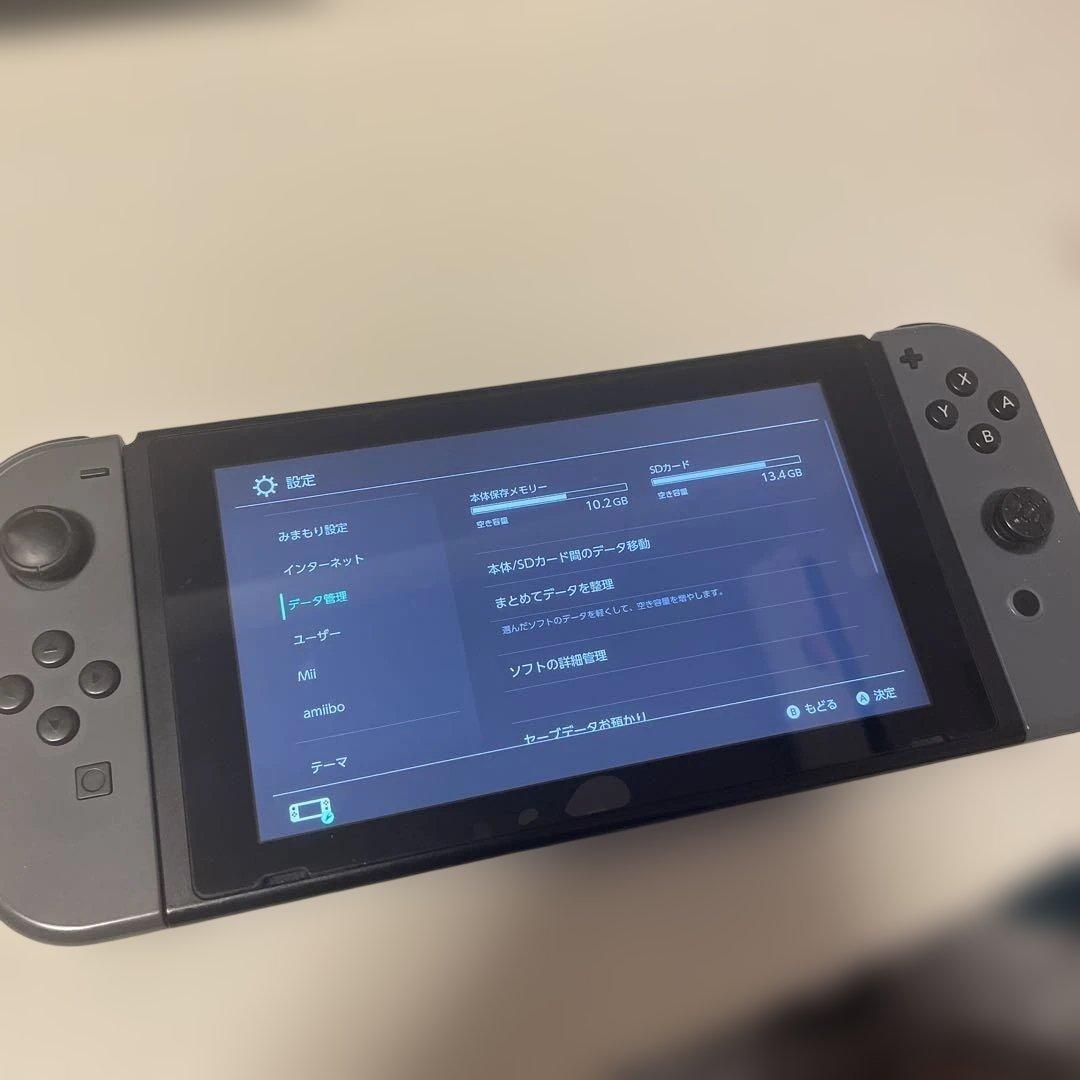 Nintendo Switch 本体のみSDカード付き