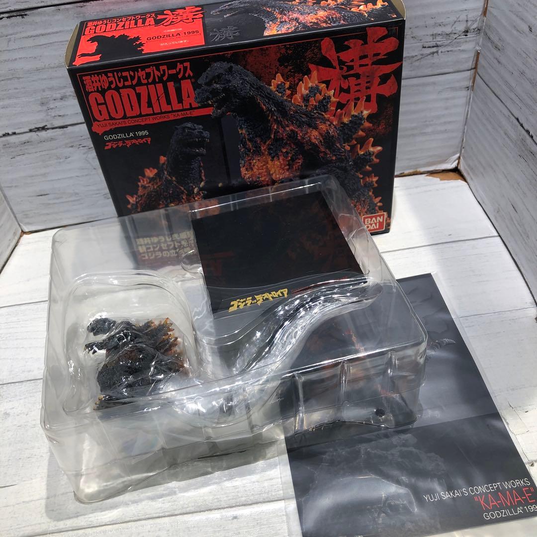 酒井ゆうじコンセプトワークス 構 ゴジラ 4種セット