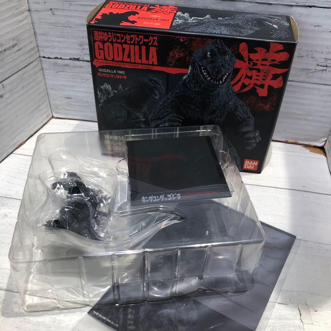 酒井ゆうじコンセプトワークス 構 ゴジラ 4種セット