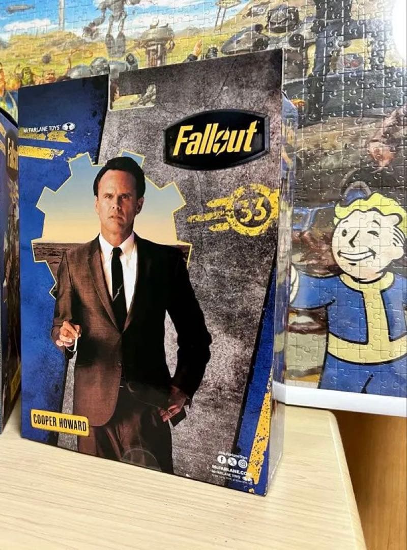 ドラマ版フォールアウト クーパー・ハワード 人間＆グール フィギュアセット