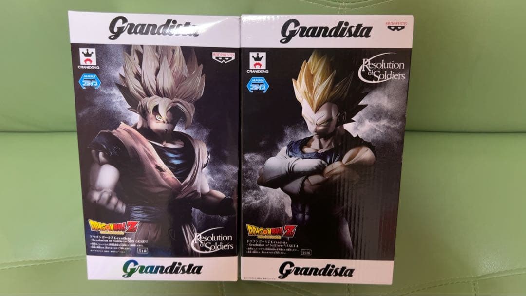 希少 新品 ドラゴンボールZ Grandista 悟空 ベジータ フィギュア
