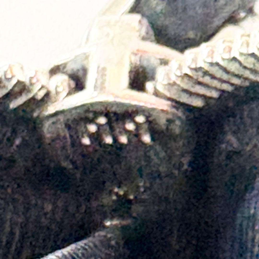 PRADA　ケース　三角ロゴ　ラウンドファスナー　ネイビー　サフィアーノ