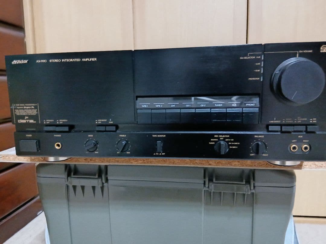 し－よ－つたわか Victor AX-990 ステレオアンプ