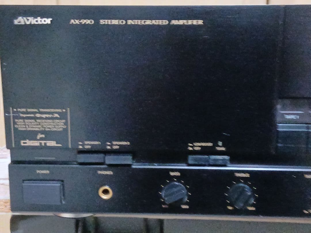 し－よ－つたわか Victor AX-990 ステレオアンプ