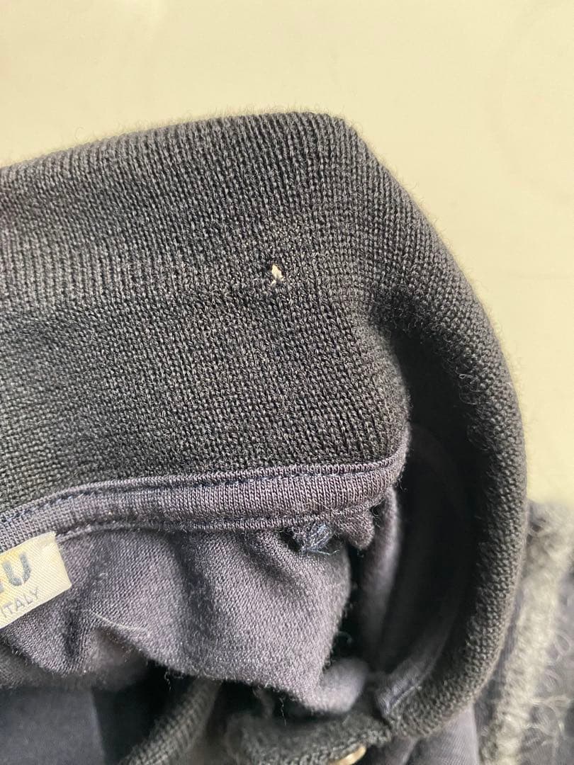 ダークネイビー 半袖ポロシャツ