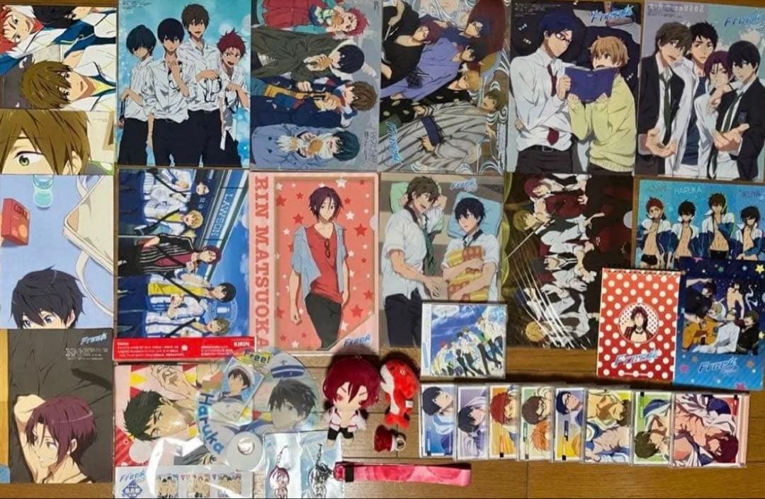 Free!FS グッズまとめ売り　キャラソン ぬいぐるみ　松岡凛　七瀬遙