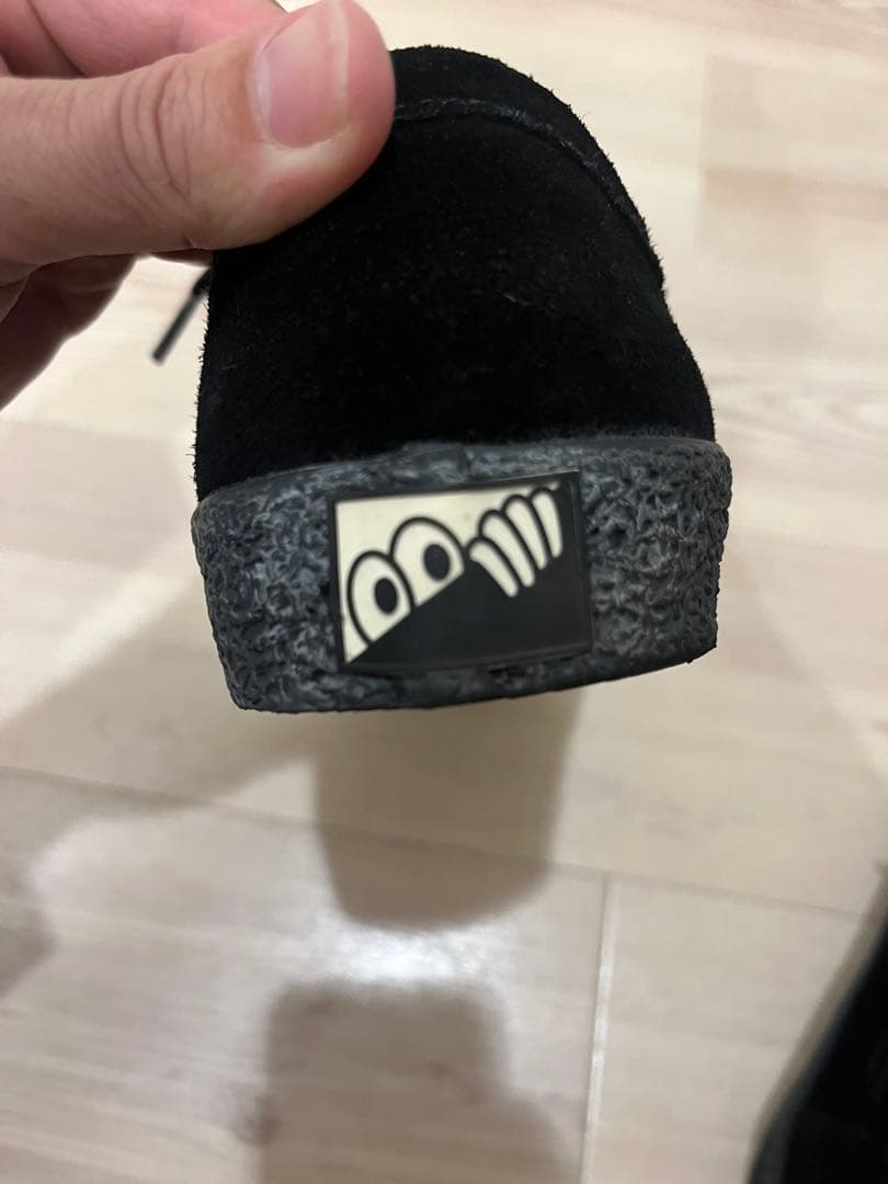 ⭐︎last resort ab黒 スエード モカシンシューズ27.5cm