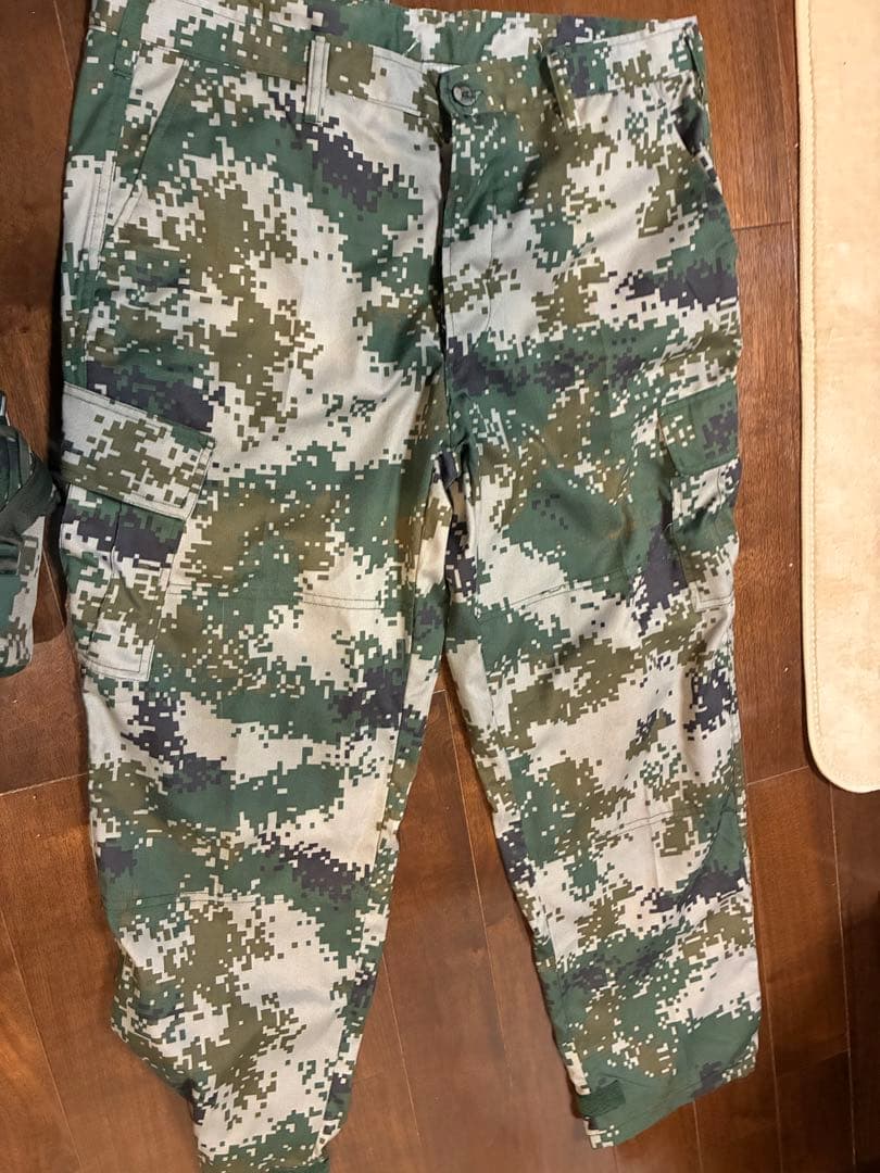 中国人民解放軍　07式　林地迷彩　フルセット