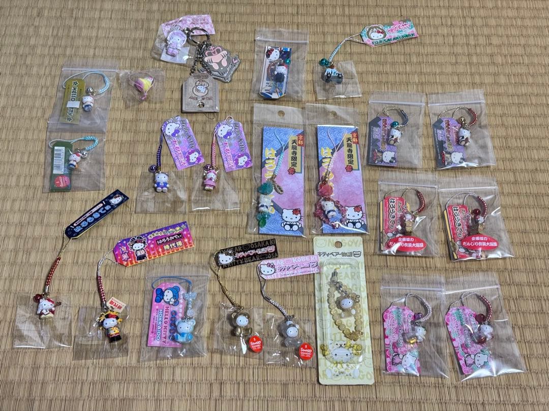 激レア　キティ 根付け　ストラップ　キーホルダー　嶽本野ばら　下妻物語　セット