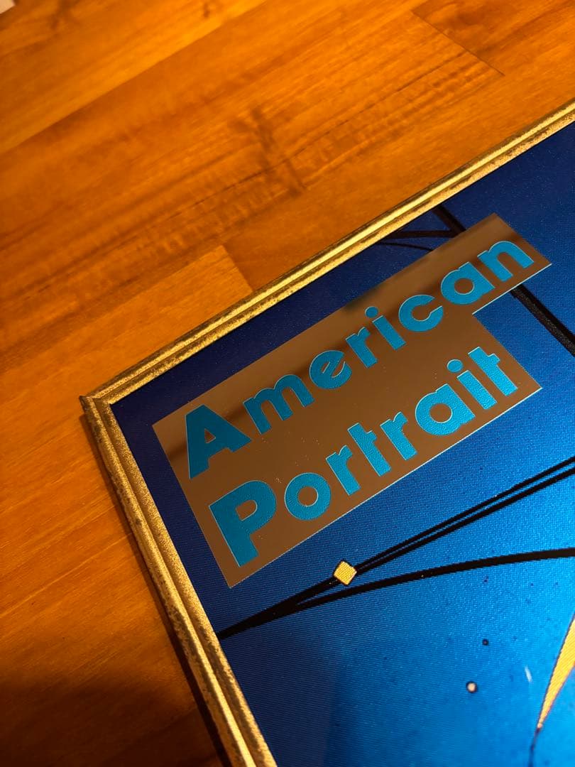 鈴木英人　「アメリカンポートレート」パブミラー　 希少　当時物