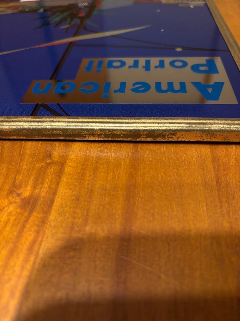 鈴木英人　「アメリカンポートレート」パブミラー　 希少　当時物