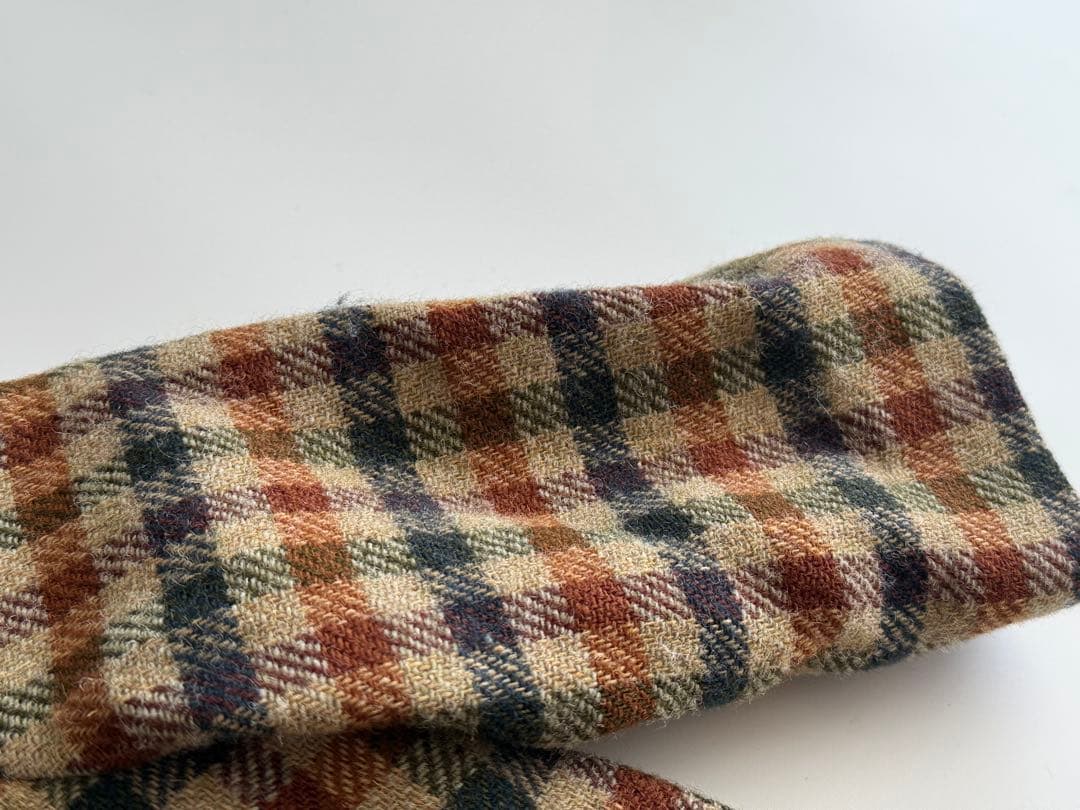 CARAMEL ♡ チェック柄ウールコート 18M