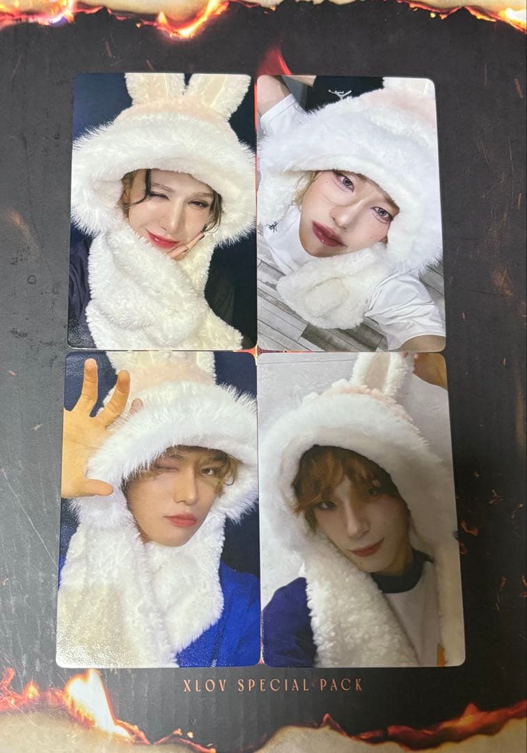 XLOV JUMPUP トレカ4枚セット