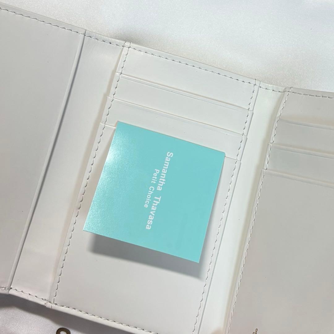 Samantha Thavasa ブラック 三つ折り財布