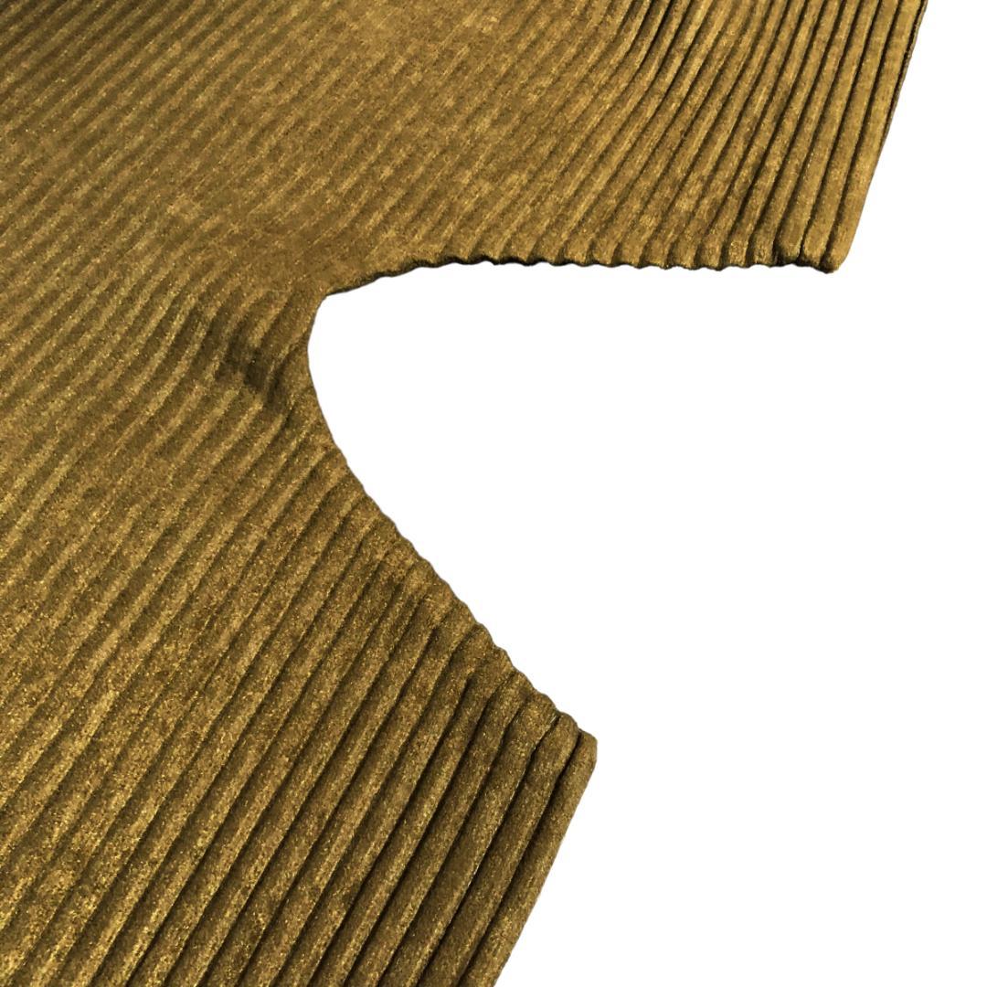 me ISSEY MIYAKE プリーツ サルエルパンツ ワイド カーキベージュ