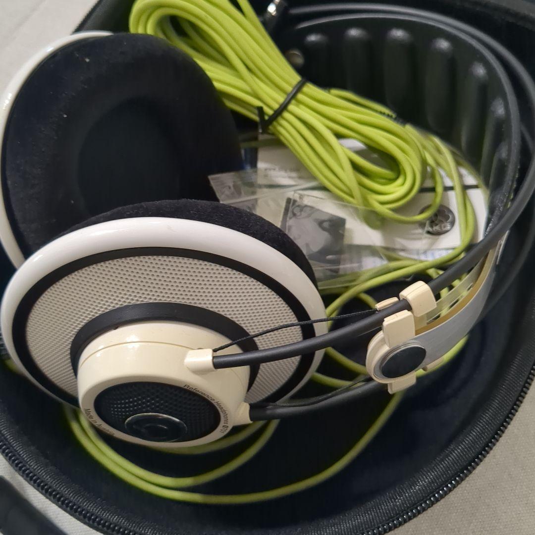 AKG Q701 イヤーパッド交換済み ケース付き