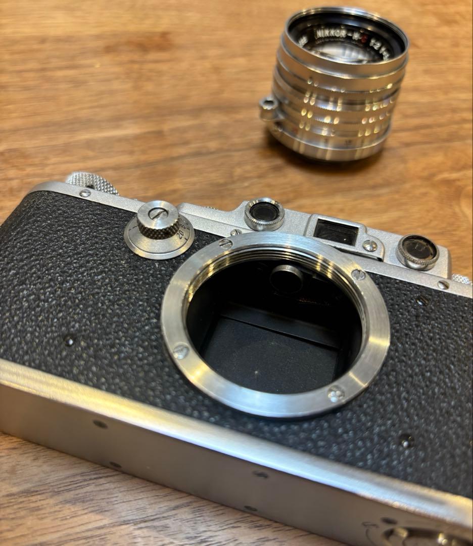 バルナック　tower type-3 NIKKOR レンズ付