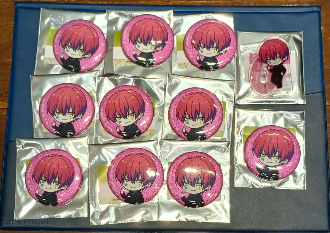 ハンターハンター ちびきゃら 缶バッジ ヒソカ アニメイトフェア