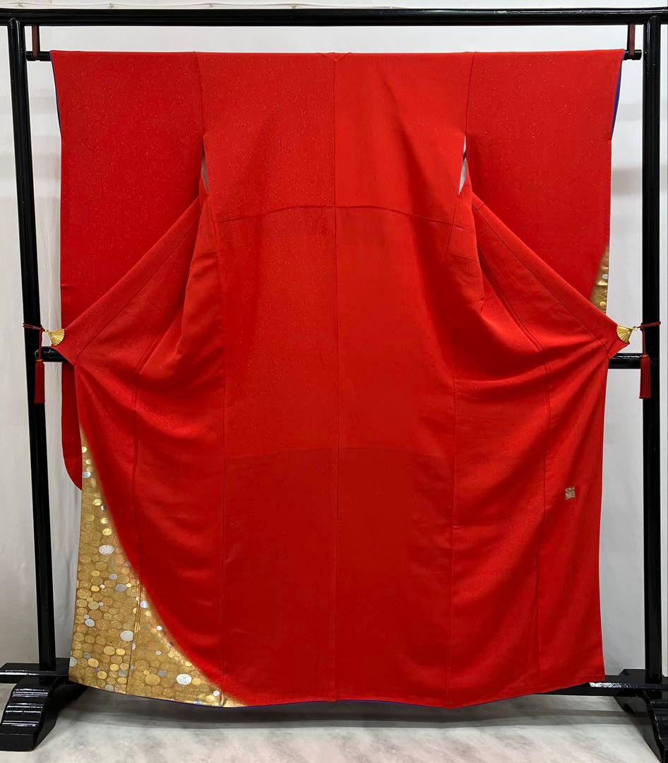 堀省平　振り袖　フルセット　長襦袢　成人式　金彩加工　銀通し　落款入り　657
