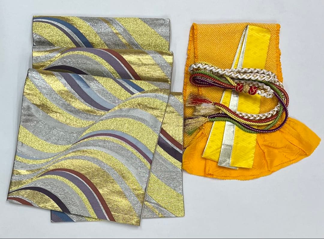 堀省平　振り袖　フルセット　長襦袢　成人式　金彩加工　銀通し　落款入り　657