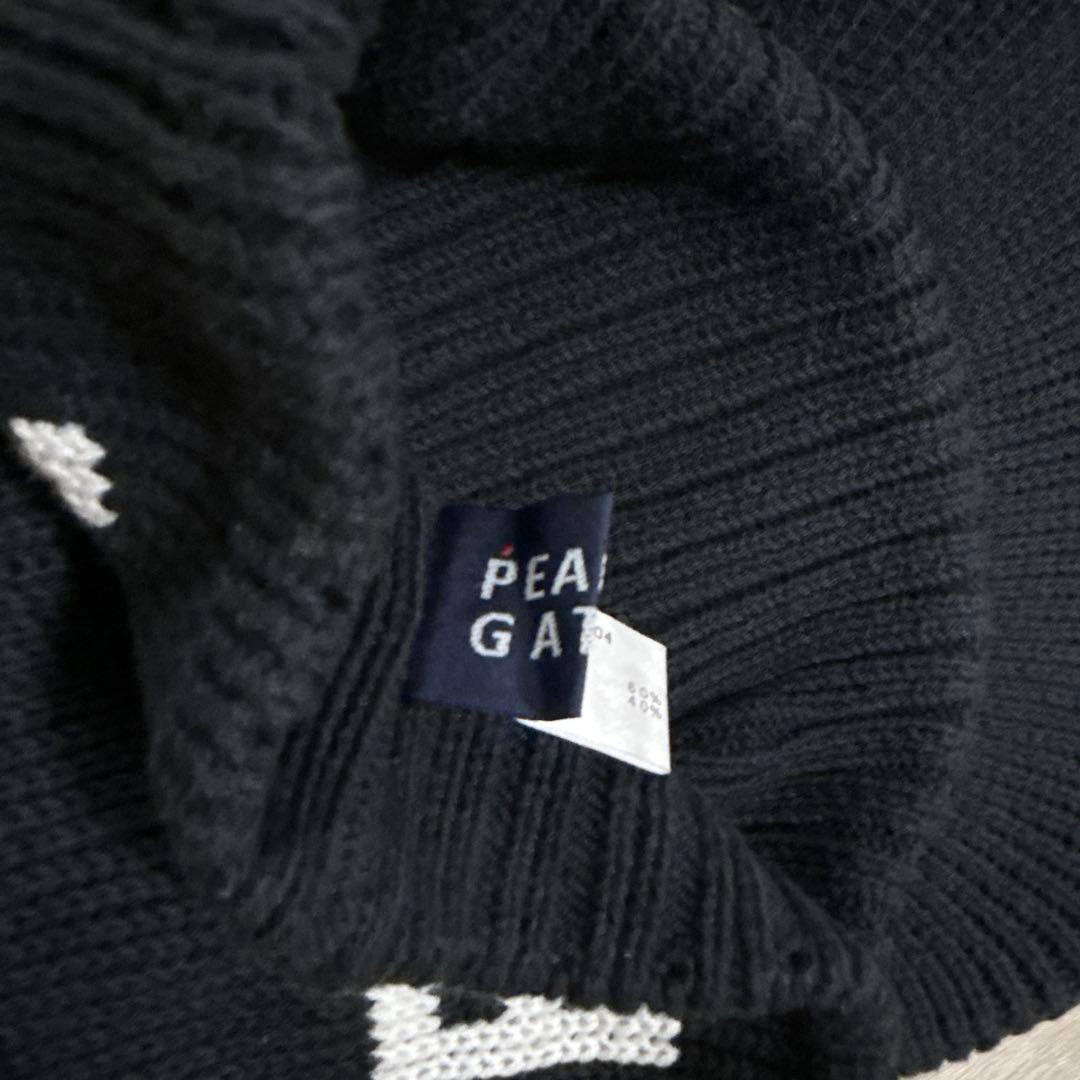 美品☆PEARL GATEES ゴルフニット帽
