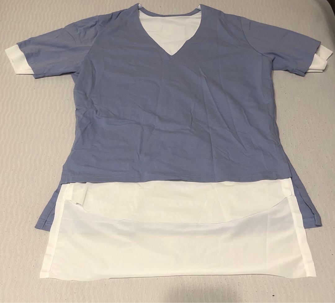 専用！【美品】ミスチル 桜井 着 レイヤード カットソー V